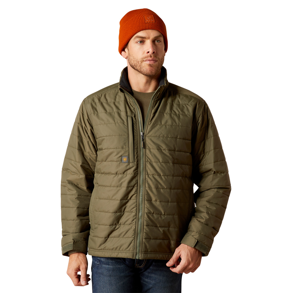 Rebar Cordura Ripstop Lightweight Insulated Jacket - 300-Beetle | Ariat 10052553