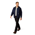 Rebar All-Weather Insulated Full Zip Hoodie - 410-Navy | Ariat 10053058