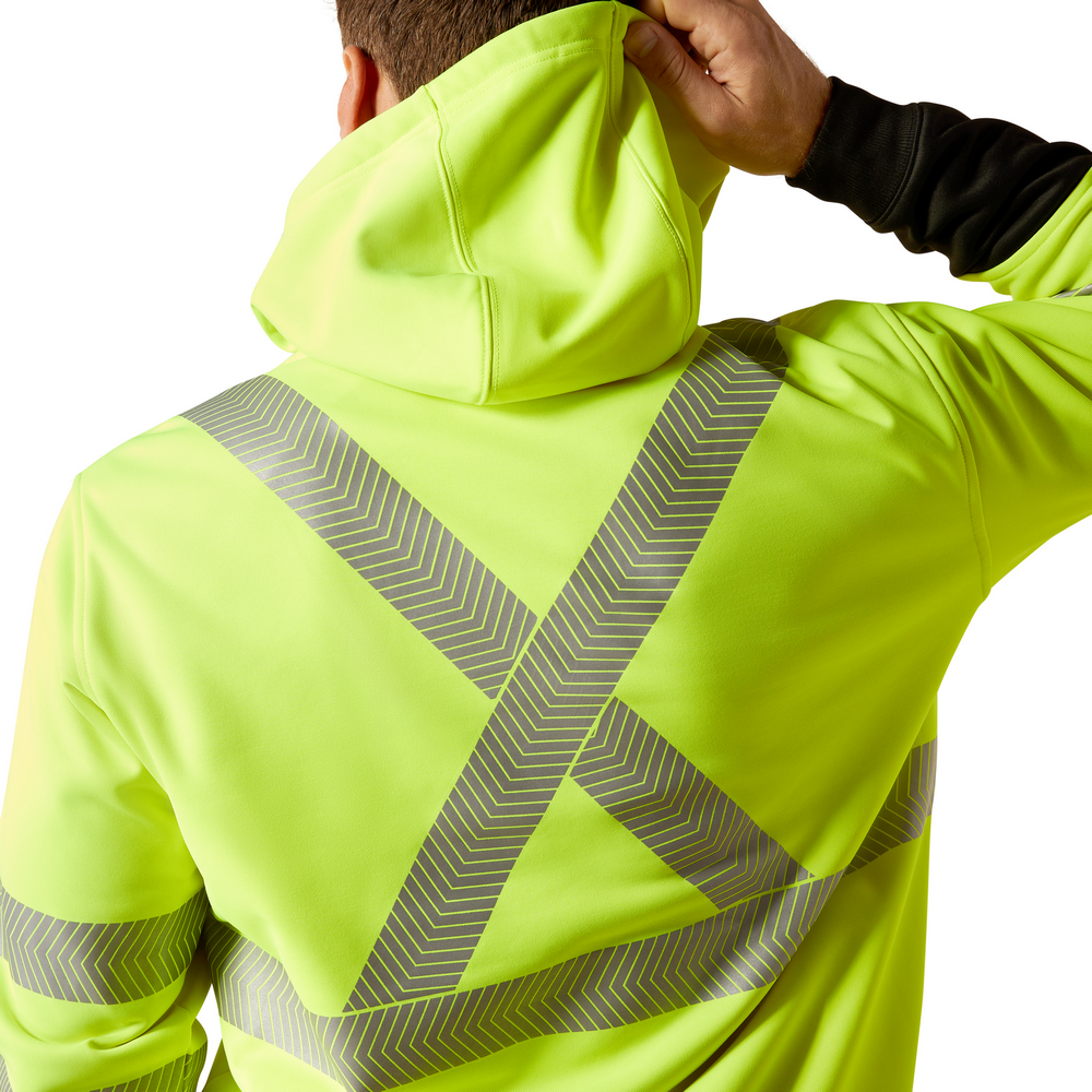 Rebar Hi-Vis Hoodie - 700-Hi-Vis Yellow | Ariat 10053064