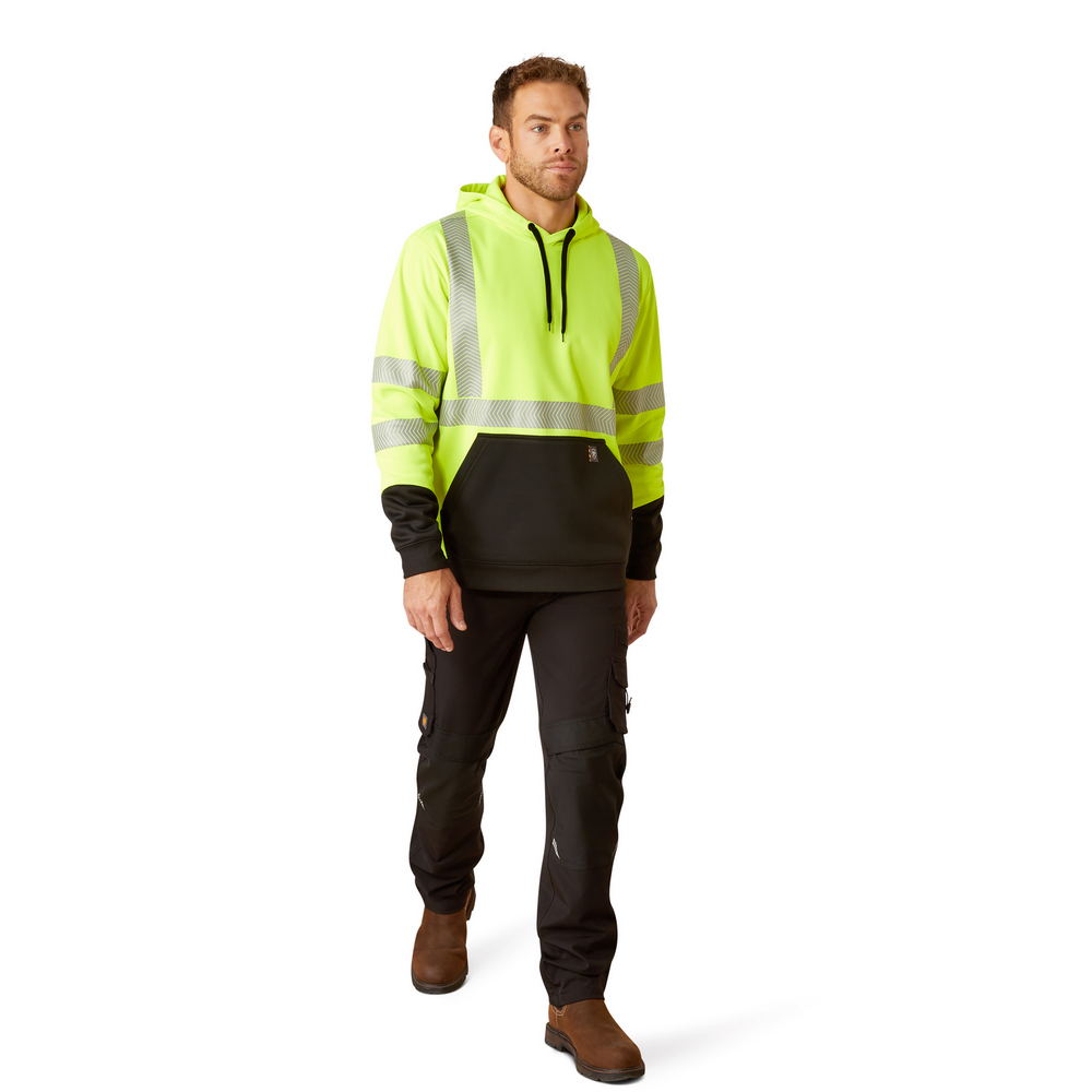 Rebar Hi-Vis Hoodie - 700-Hi-Vis Yellow | Ariat 10053064