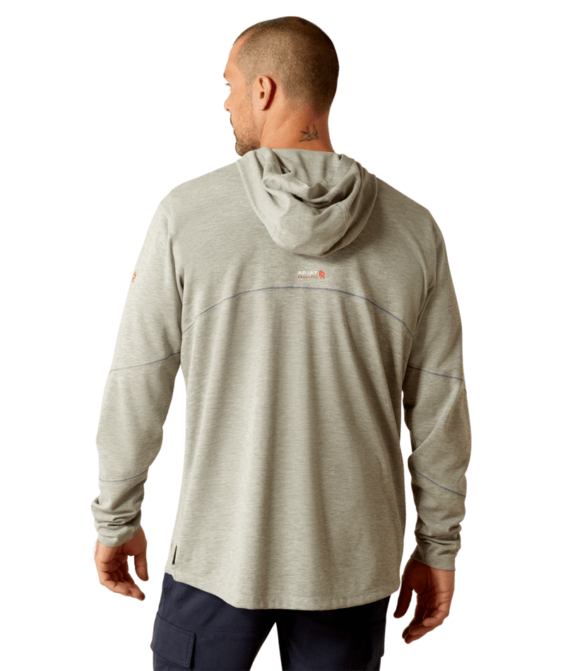 FR Primo Hooded T-Shirt - 250-Heather Grey | Ariat 10052109