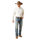 Solid Twill  Classic Fit Shirt - 100-White | Ariat 10000503
