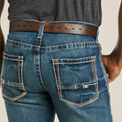 M5 Slim  Boundary Stackable Straight Leg Jean - 400-Gulch | Ariat 10014010