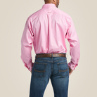 Solid Twill  Classic Fit Shirt - 650-Prism Pink | Ariat 10016692