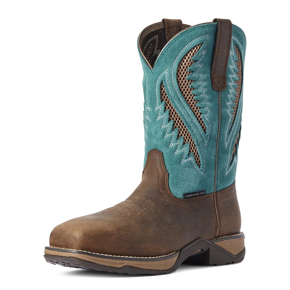 Anthem Venttek Composite Toe Work Boot - 200-Chocolate Chip | Ariat 10031663