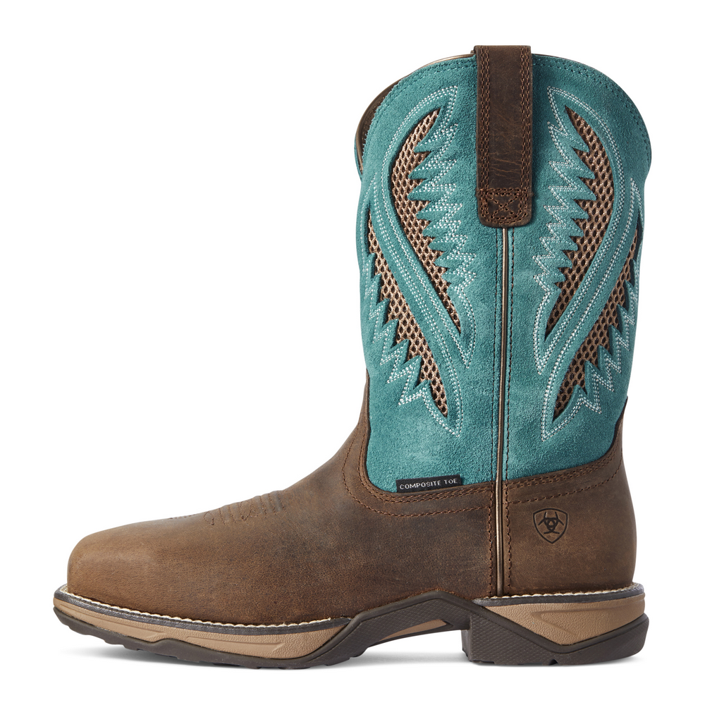 Anthem Venttek Composite Toe Work Boot - 200-Chocolate Chip | Ariat 10031663