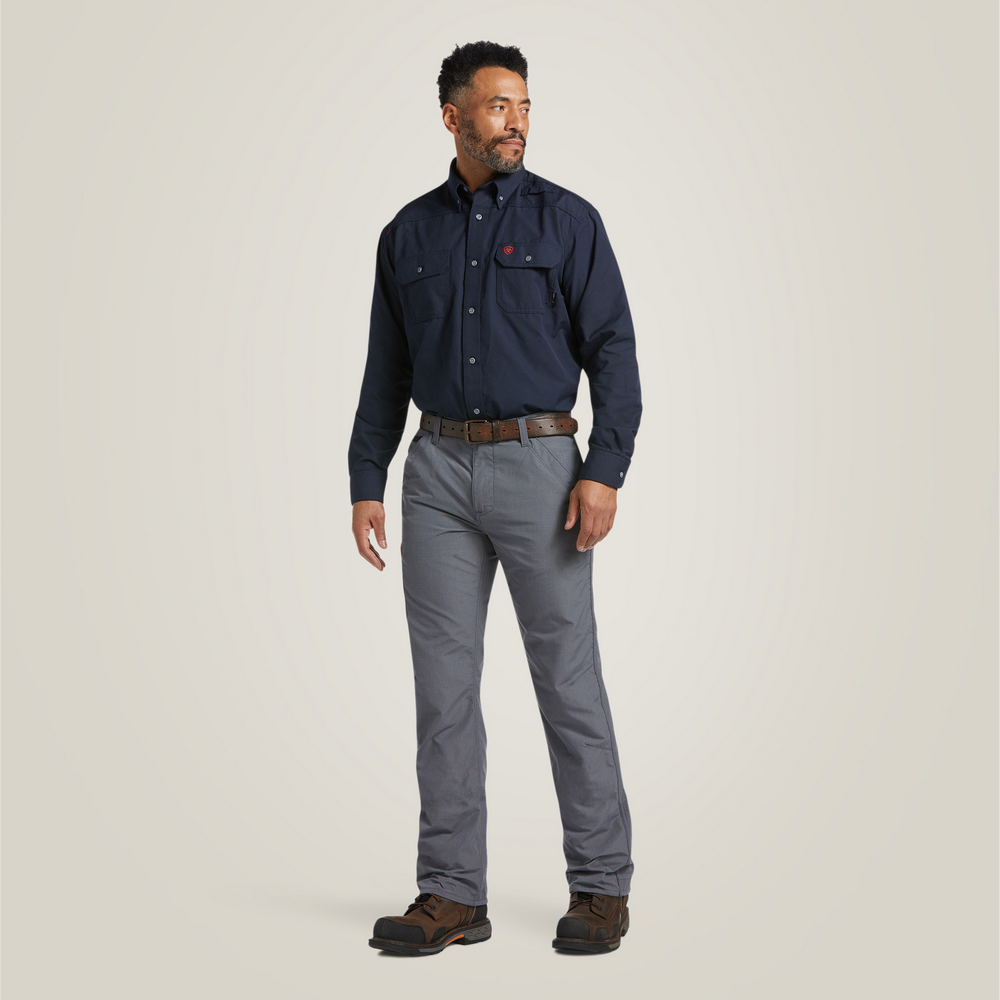 Fr M5 Straight  Duralight Ripstop Straight Leg Pant - 020-Grey | Ariat 10039285