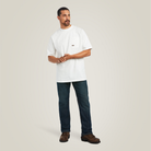 Rebar Cotton Strong T-Shirt - 100-White | Ariat 10039336