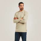 Fr Base Layer T-Shirt - 250-Khaki | Ariat 10039464