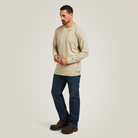 Fr Base Layer T-Shirt - 250-Khaki | Ariat 10039464