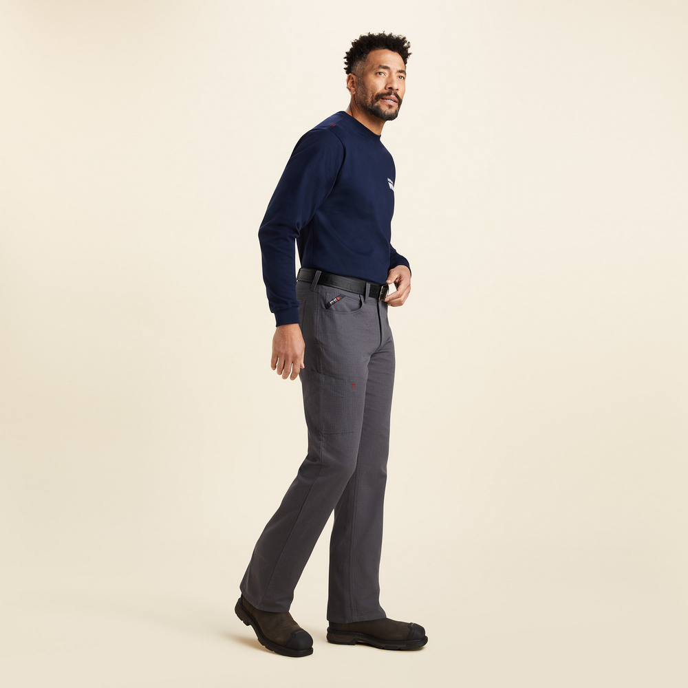 Fr M4 Relaxed  Crossfire Straight Pant - 020-Iron Grey | Ariat 10043153