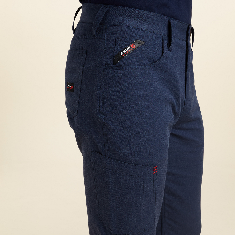 Fr M4 Relaxed  Crossfire Straight Pant - 410-Navy | Ariat 10043154