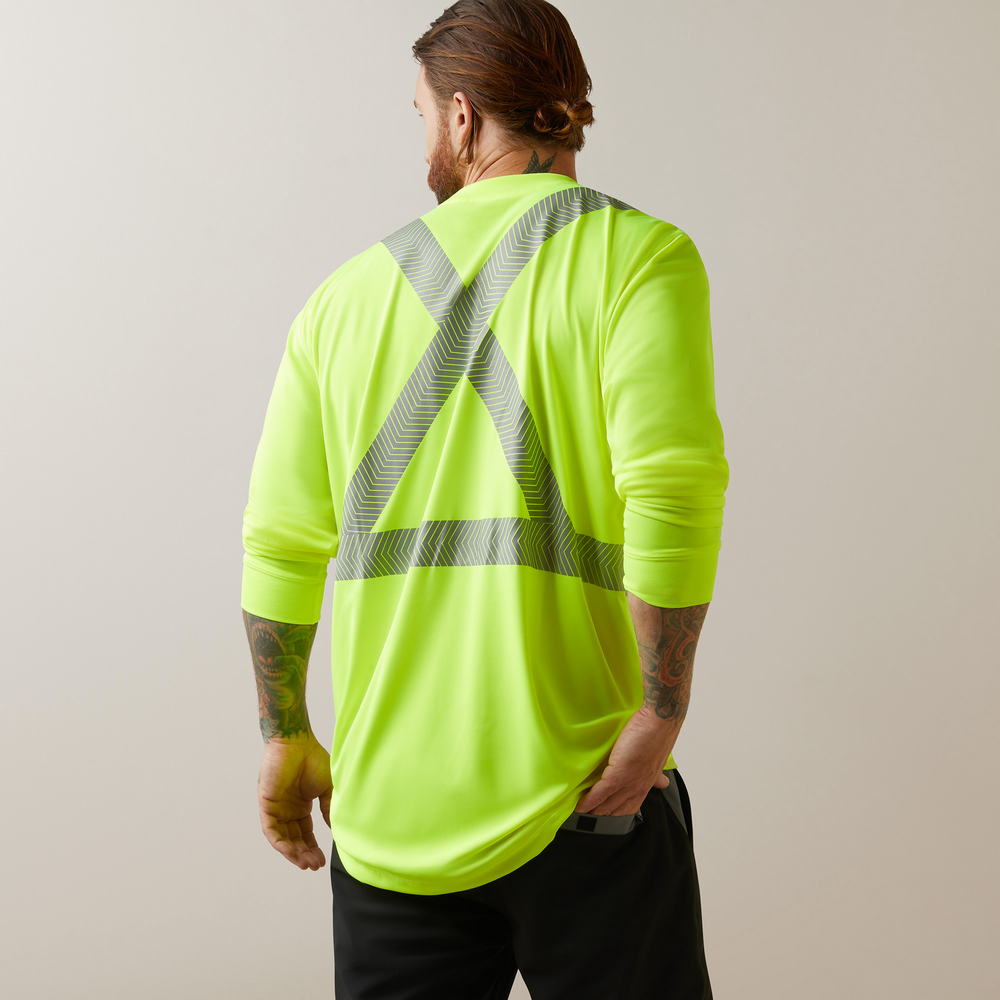 Rebar Hi-Vis Ansi T-Shirt - 700-Hi-Vis Yellow | Ariat 10043823