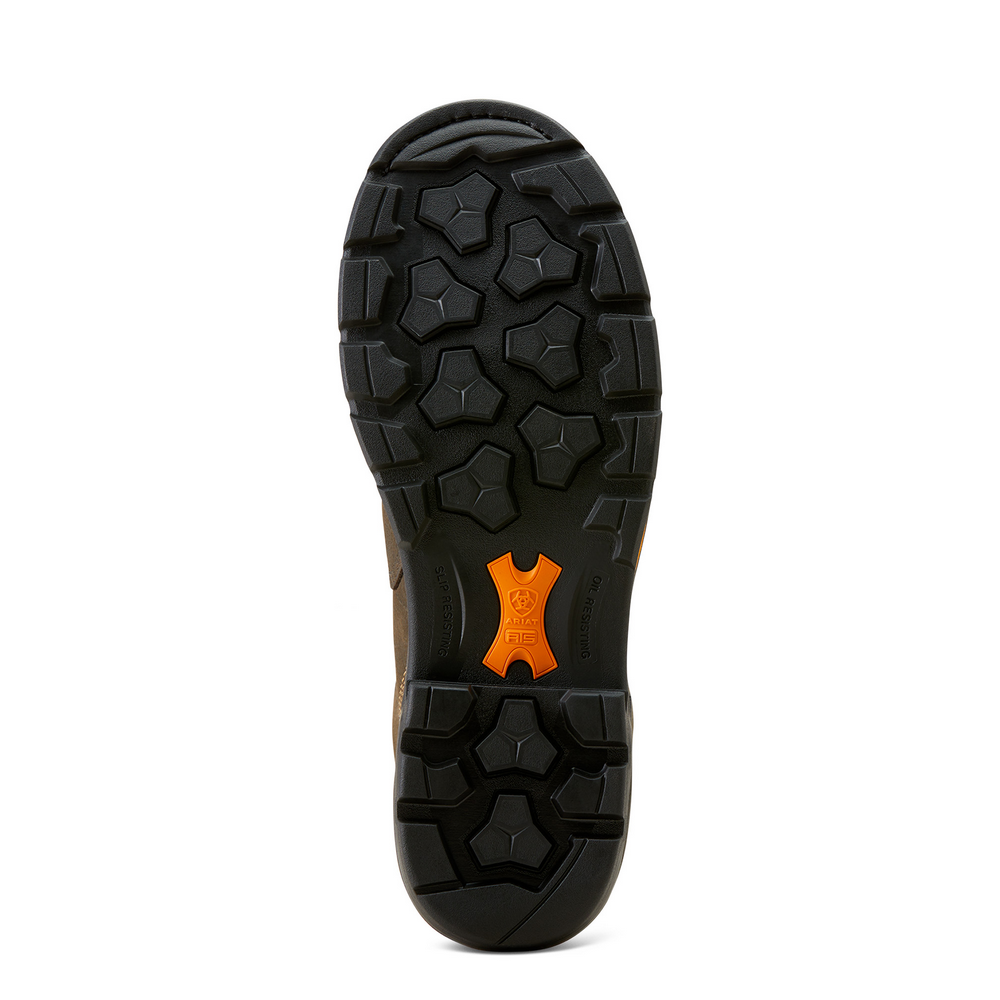 Stump Jumper 8" Boa Waterproof Composite Toe Work Boot - 200-Iron Coffee | Ariat 10048059