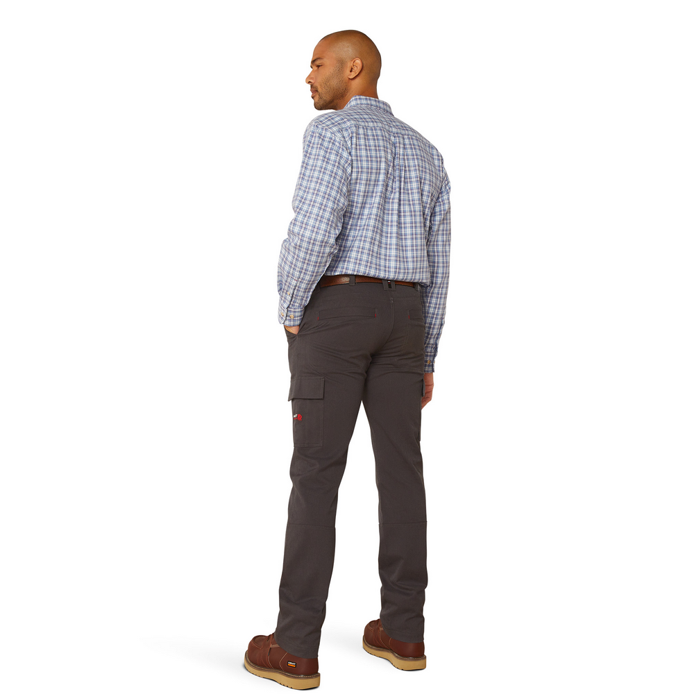 Fr M7 Slim  Duralight Stretch Ripstop Straight Pant - 010-Charcoal | Ariat 10048192