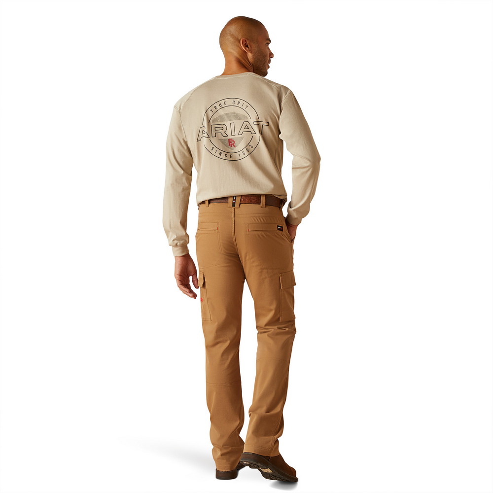 Fr M7 Slim  Duralight Stretch Ripstop Straight Pant - 250-Field Khaki | Ariat 10048193