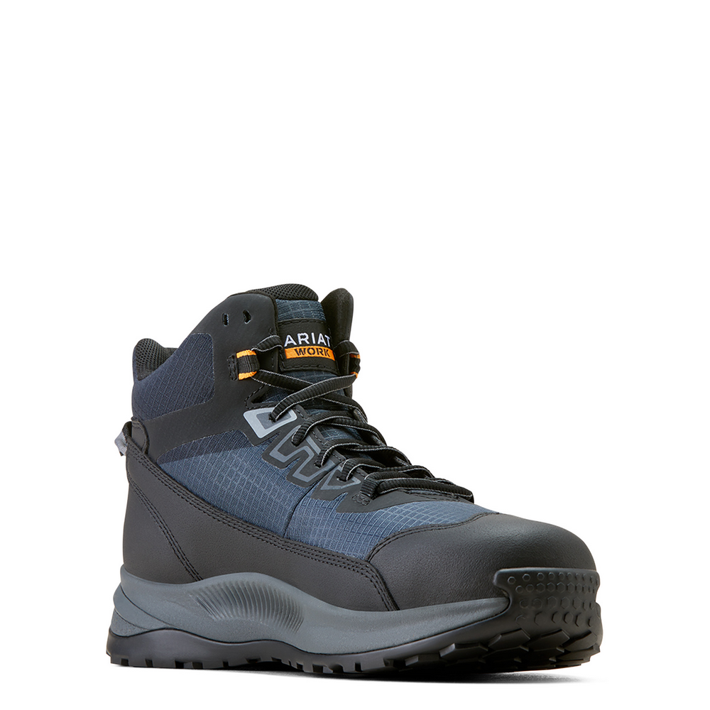 Outpace Shift Mid Composite Toe Work Shoe - 981-Dark Shadow | Ariat 10050844