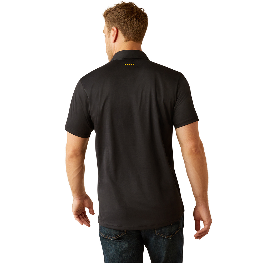 Rebar Foreman Polo - 001-Black | Ariat 10054890