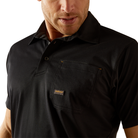 Rebar Foreman Polo - 001-Black | Ariat 10054890