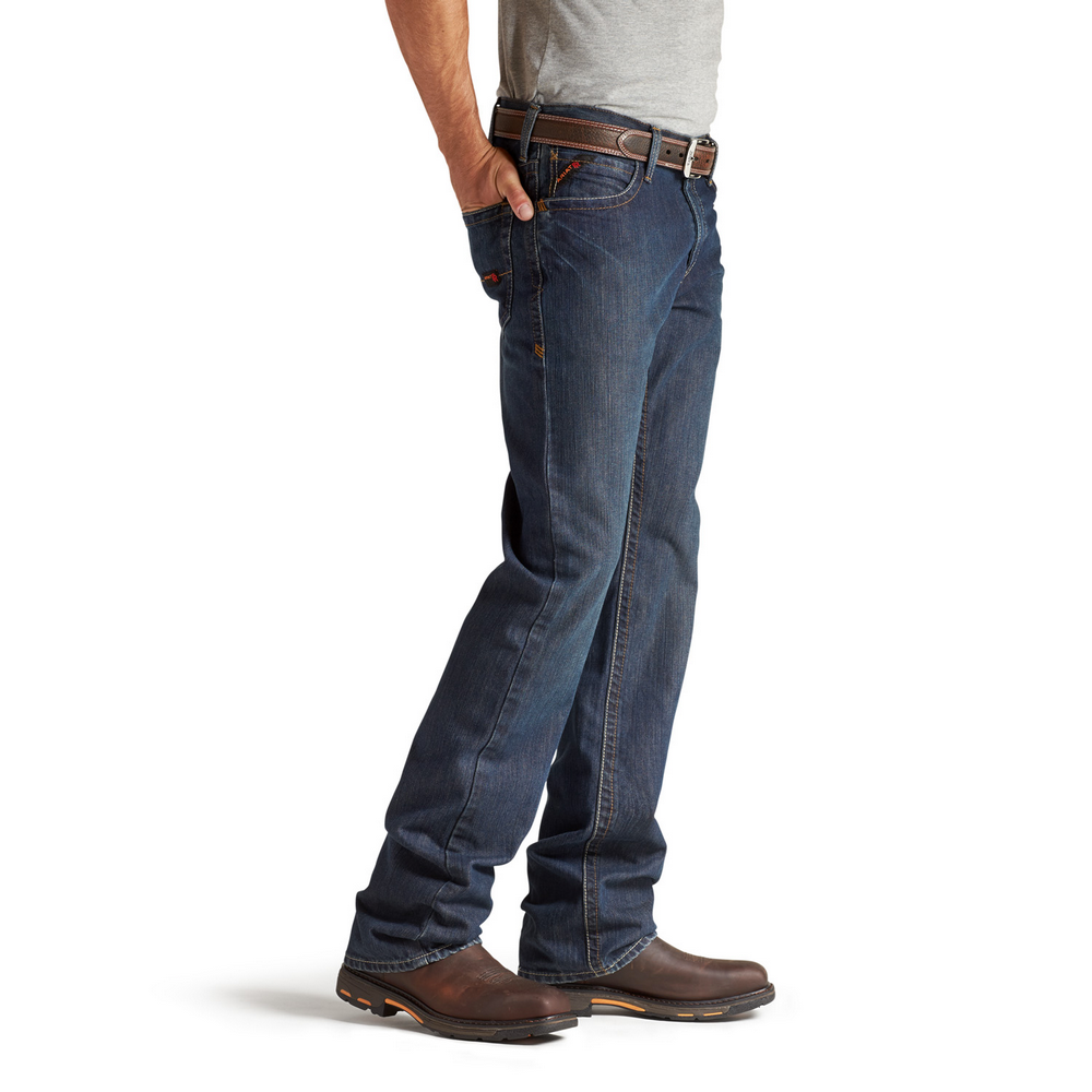 Men's FR M4 Basic Boot Cut Low Rise Jean | Ariat 10012555 – The