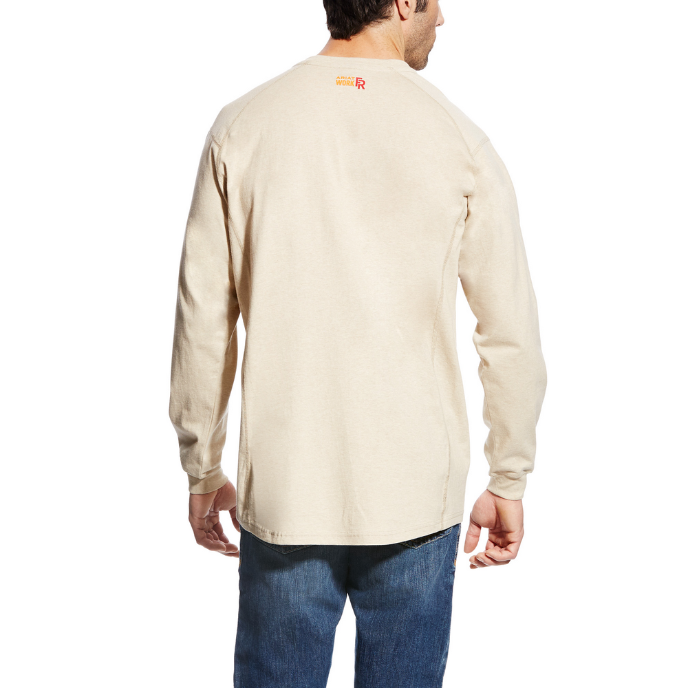 Men's CAT 2 FR Air Long Sleeve Henley | Ariat 10022598 – The