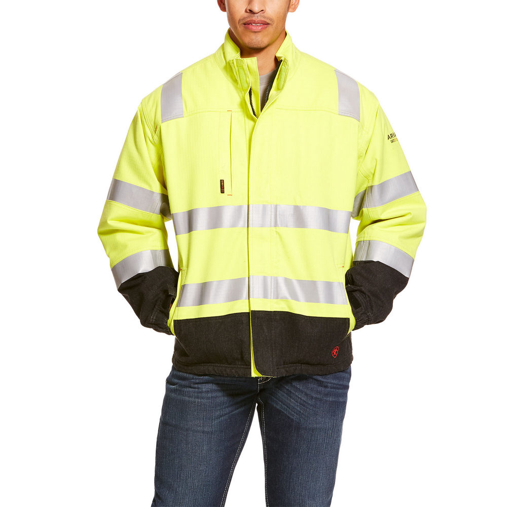 Mens FR Hi-Vis Insulated H2O Jacket Ariat 10024022 – The