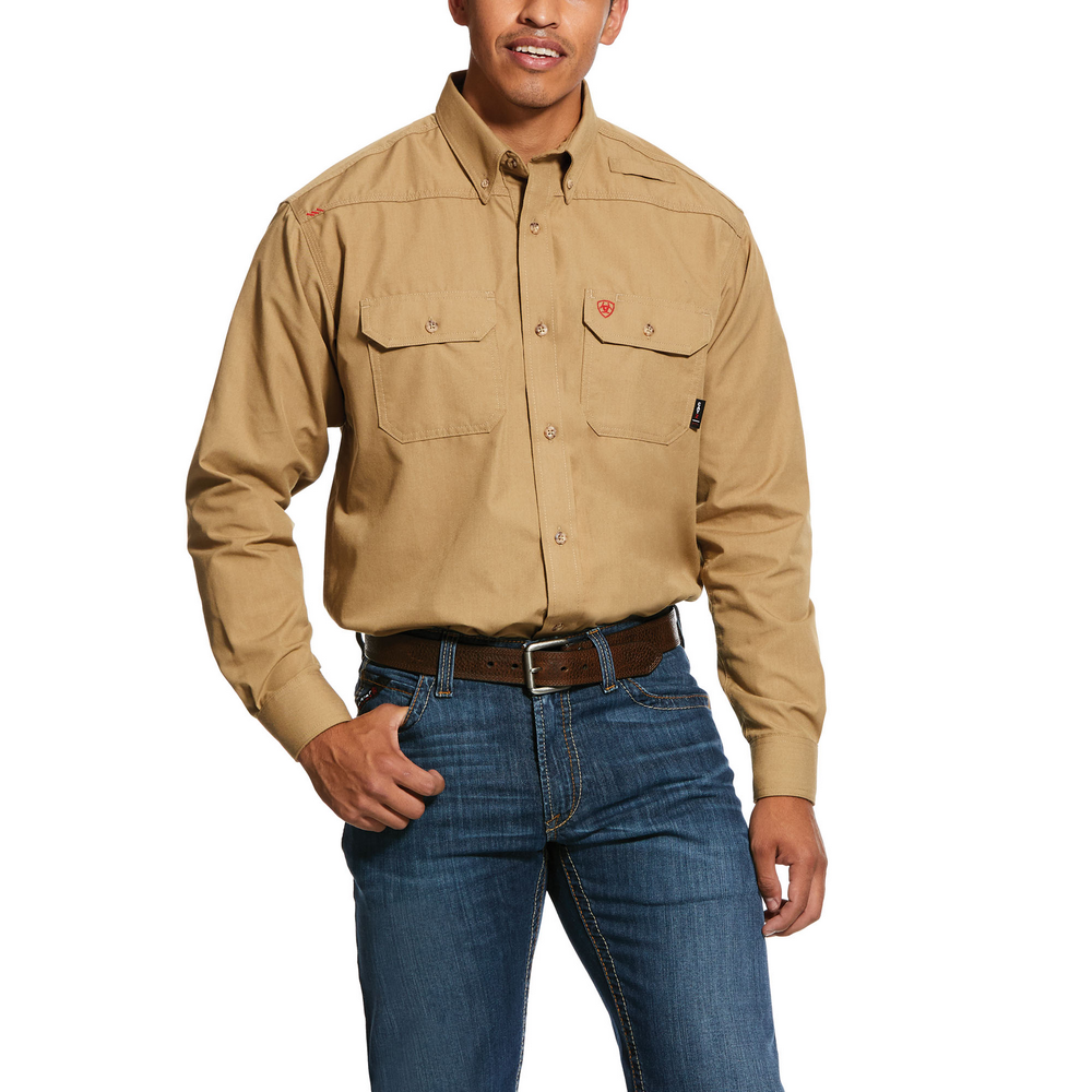 Men's Long Sleeve FR Featherlight Shirt | Ariat 10031015 – The Men's Long Sleeve FR Featherlight Shirt | Ariat 10031015 – The