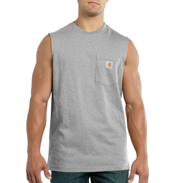 Men's Workwear Pocket Sleeveless T-Shirt | Carhartt 100374 – The