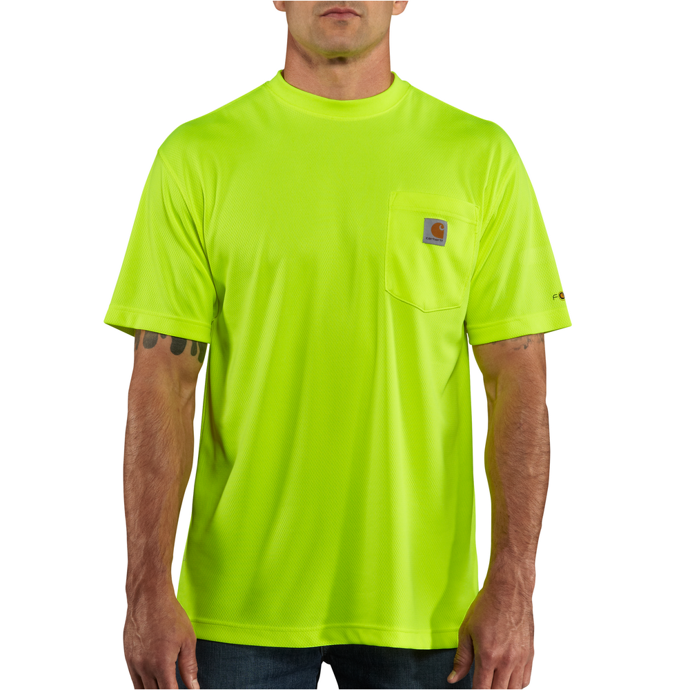 Men's Hi-Vis Force Color Enhanced Tee | Carhartt 100493 – The