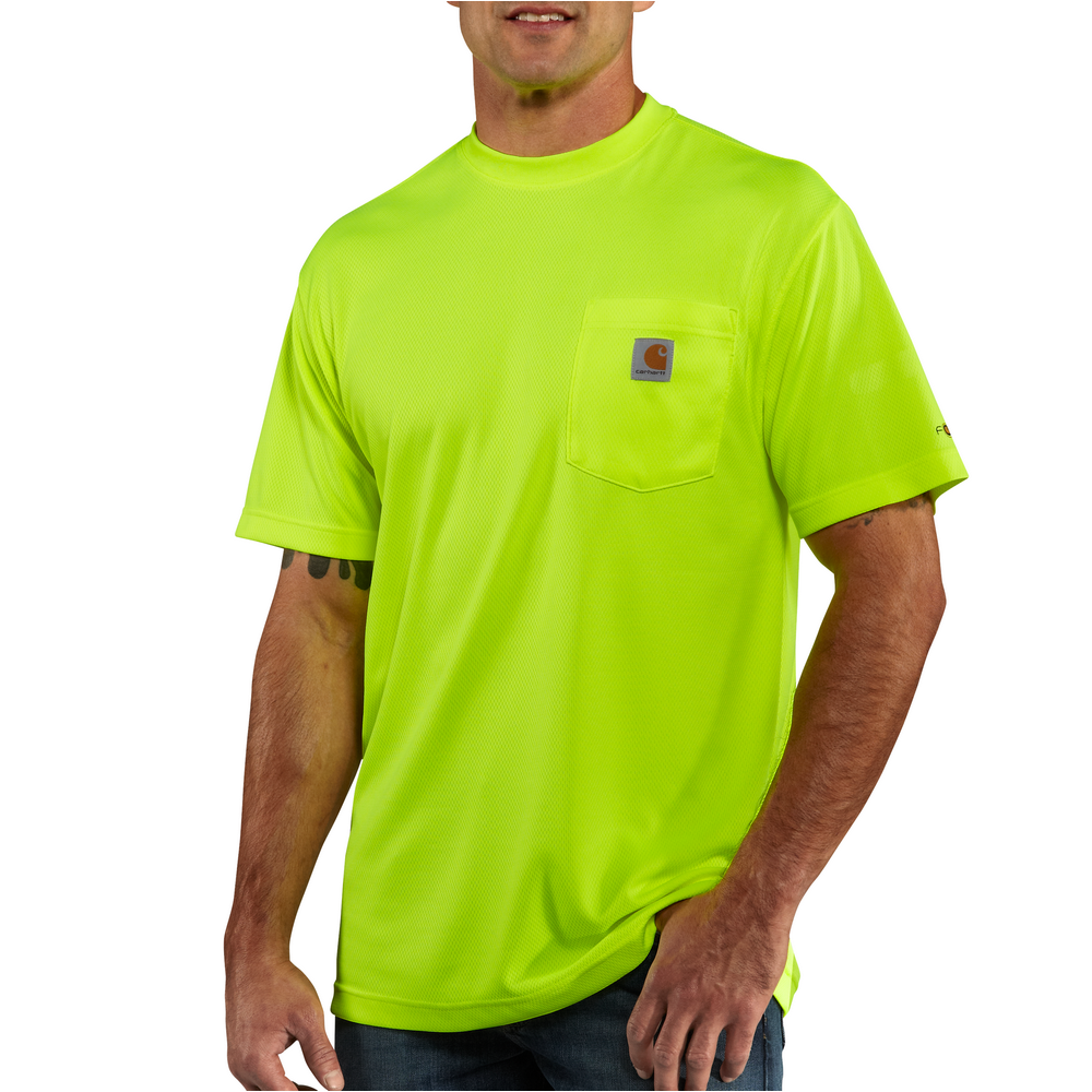 Men's Hi-Vis Force Color Enhanced Tee | Carhartt 100493 – The