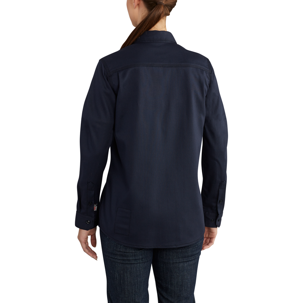 poara✩.*˚ Women's FR Rugged Flex Twill Shirt | Carhartt 102459 – The