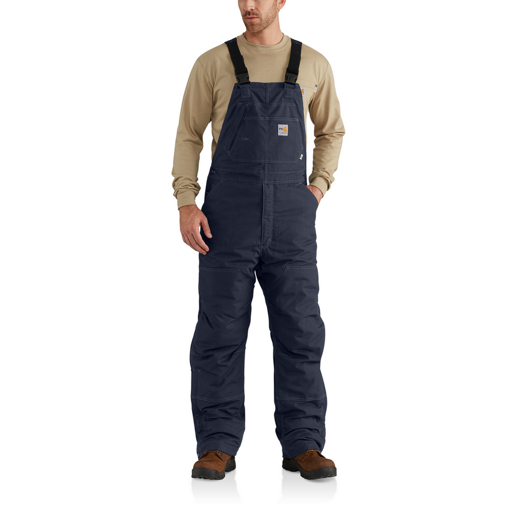 Men's FR Quick Duck Lined Bib Overall | Carhartt 102691 – The