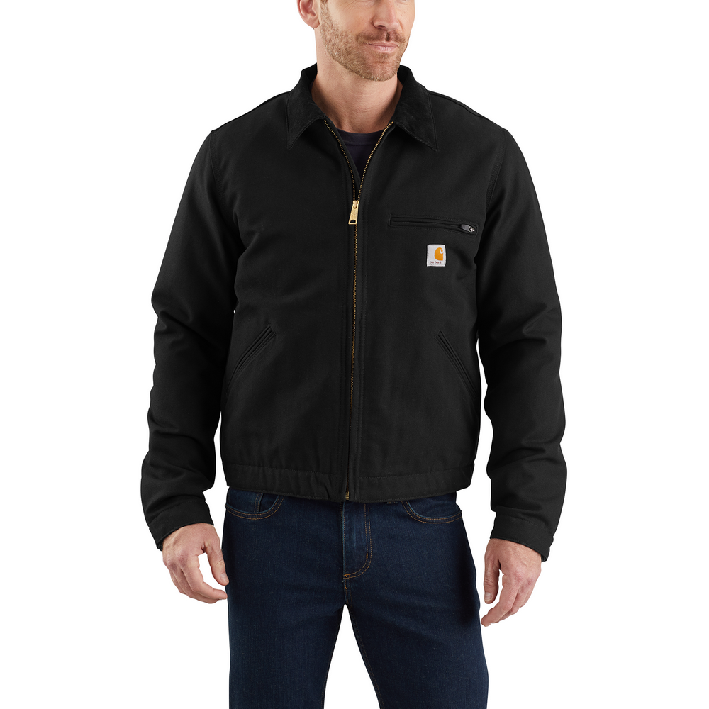 Men's Cotton Duck Detroit Jacket | Carhartt 103828 – The Workwear Men's Cotton Duck Detroit Jacket | Carhartt 103828 – The Workwear