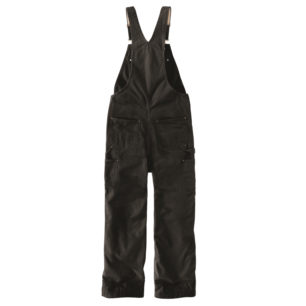 Men's Quilt Lined Washed Duck Bib Overalls | Carhartt 104031 – The