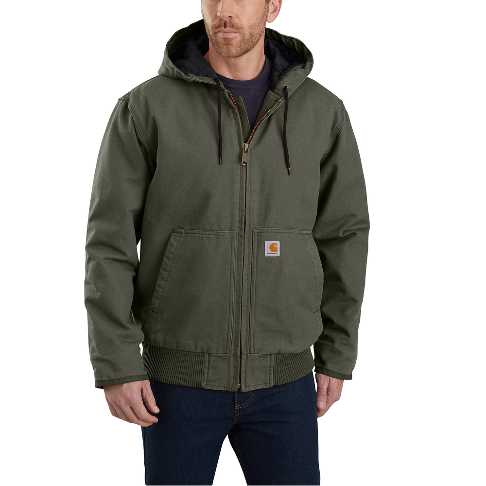 Loose Fit Washed Duck Insulated Active Jacket | Carhartt 104050