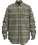 Flame Resistant Loose Fit Midweight Twill Plaid Shirt - GS2-Dusty Olive/Greige | Carhartt 104507