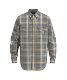 Flame Resistant Loose Fit Midweight Twill Plaid Shirt - HU0-Rolling Thunder/Dusted Ochre | Carhartt 104507