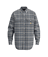 Flame Resistant Loose Fit Midweight Twill Plaid Shirt - HX2-Navy/Carhartt Gray | Carhartt 104507