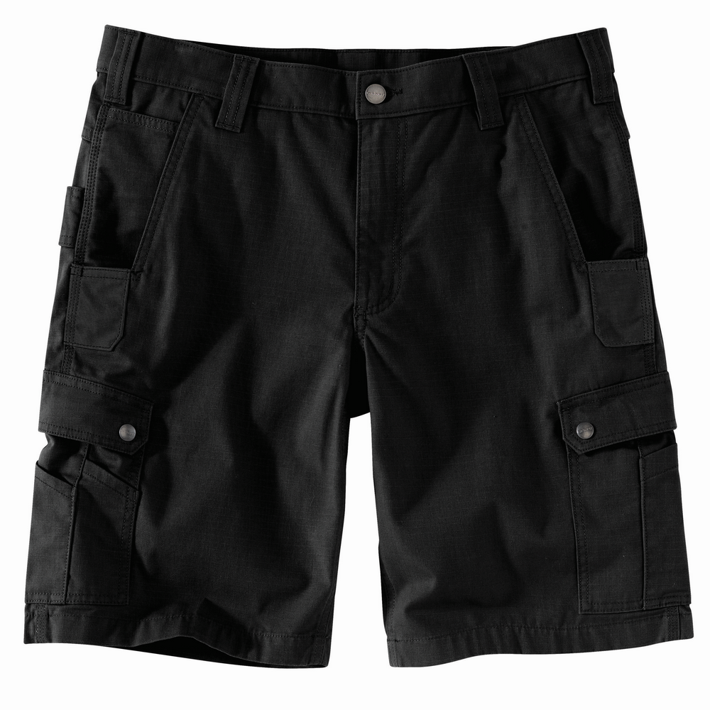 【✦echeveria✦Black✦Cargo✦Shorts✦size1✦】 Rugged Flex Relaxed Fit Ripstop Cargo Work Short | Carhartt 104727