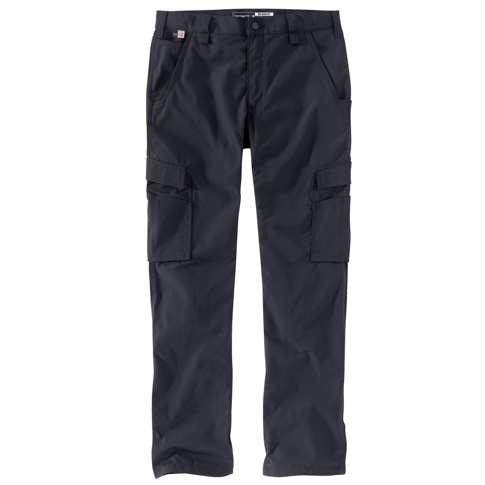 Flame-Resistant Force Relaxed Fit Ripstop Cargo Work Pant