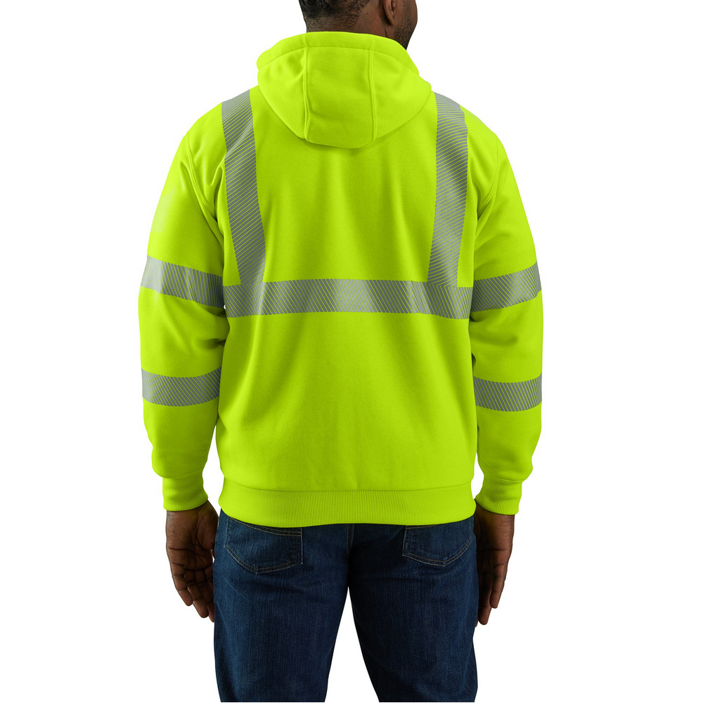 Orange Carhartt Hv Class 3 Thermal Sweatshirt Carhartt Men's High