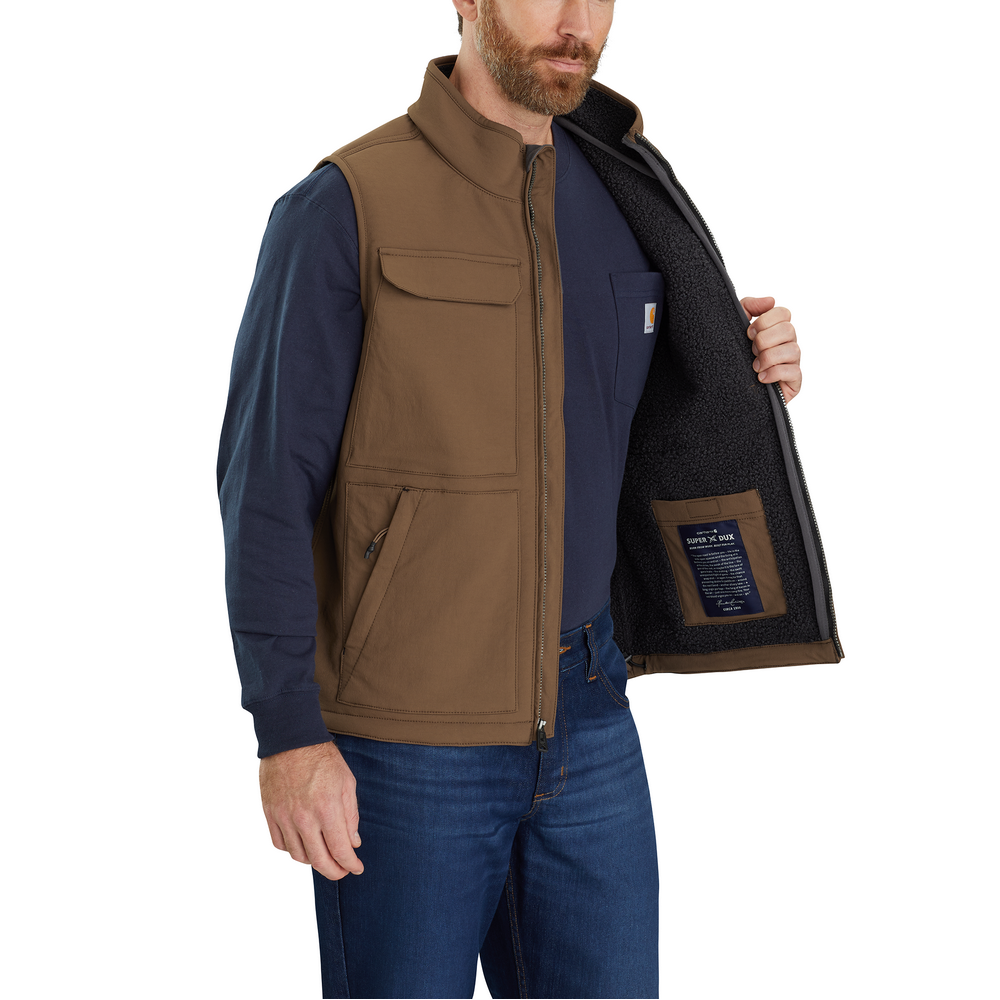 Super Dux™ Relaxed Fit Sherpa-Lined Vest | Carhartt 104999 – The