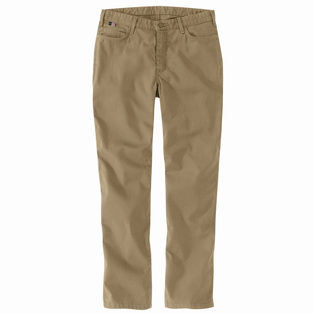 Flame Resistant Rugged Flex® Relaxed Fit Canvas Work Pant