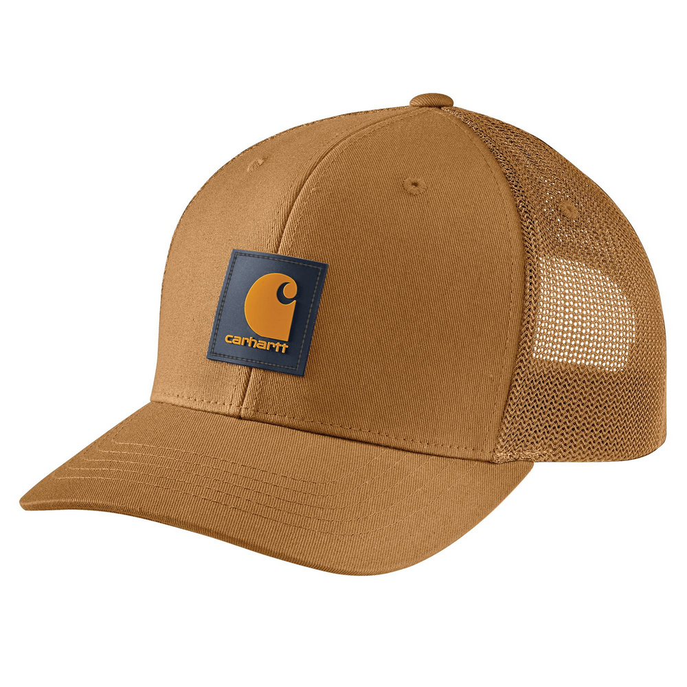 Rugged Flex Twill Mesh-Back Logo Patch Cap | Carhartt 105216 – The