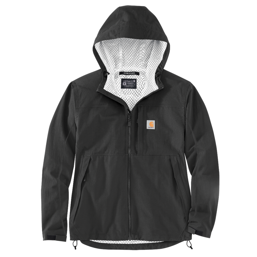 carhartt rain gear Carhartt Men's Storm Defender Relaxed Fit Lightweight Packable Jacket
