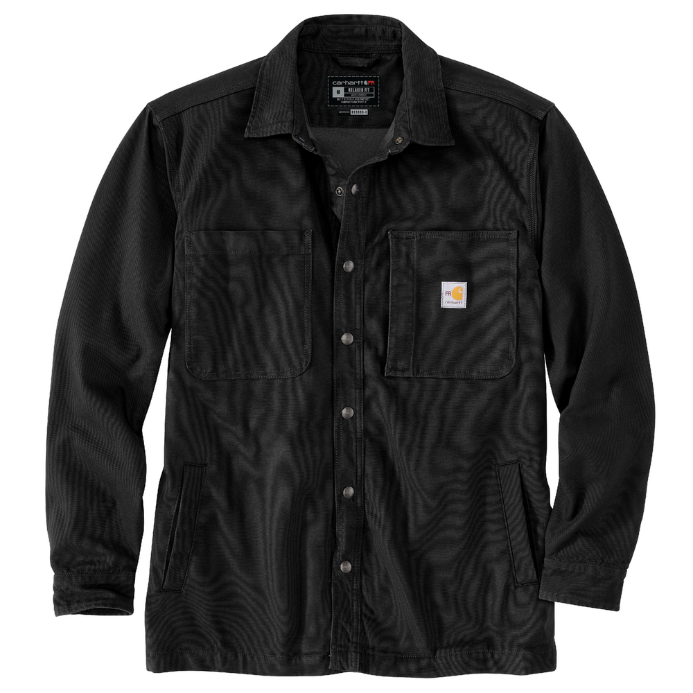 Flame Resistant Rugged Flex Canvas Shirt Jac | Carhartt 105978