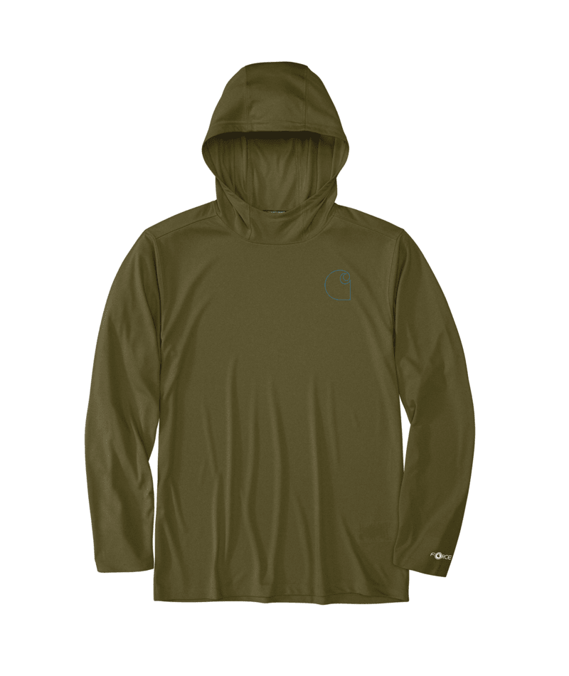 Force Sun Defender Lightweight Long-Sleeve Hooded Logo Graphic T