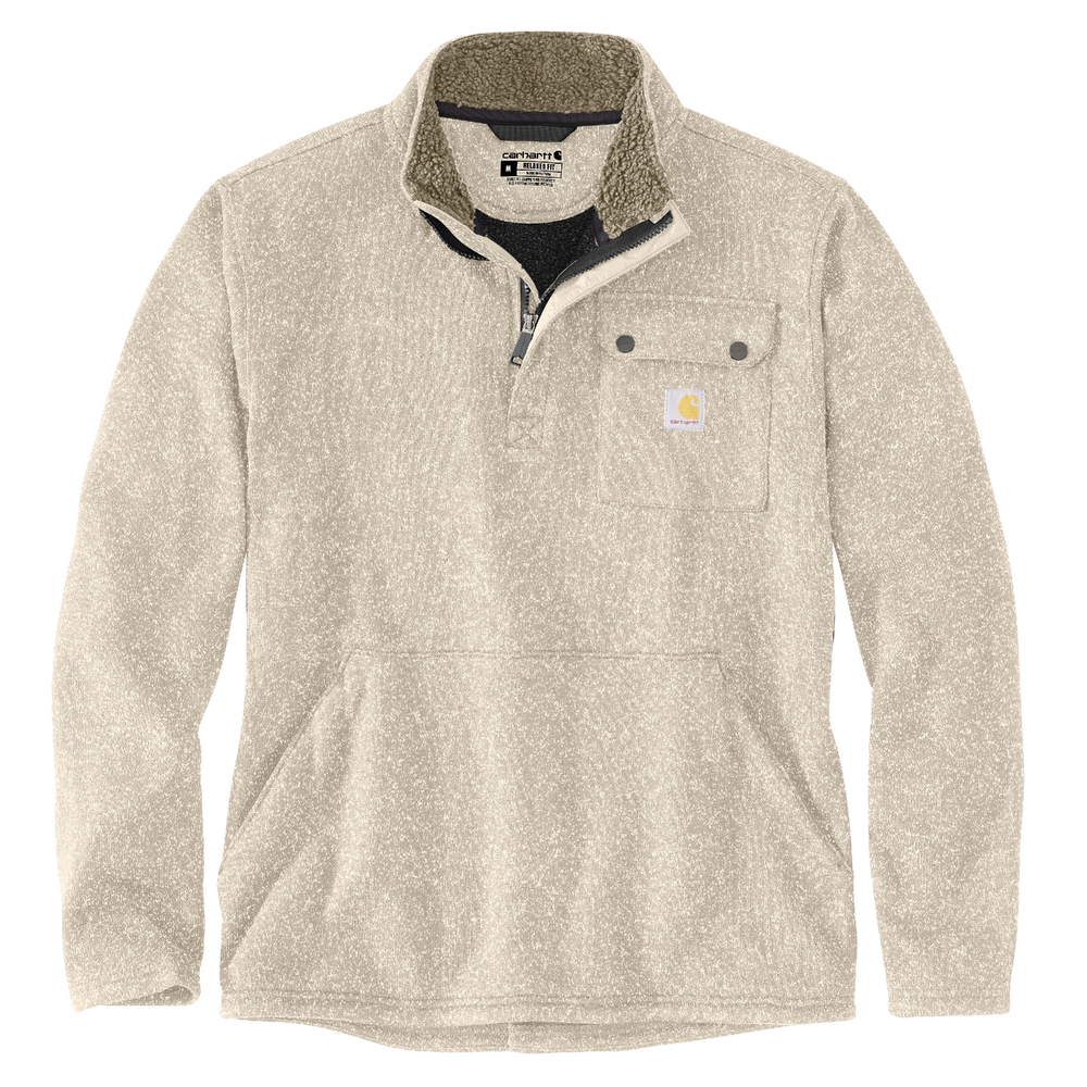 Relaxed Fit Midweight Quarter-Zip Pocket Sweater Fleece | Carhartt