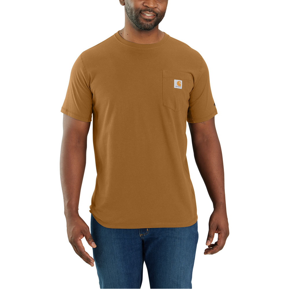 Force Relaxed Fit Midweight Short-Sleeve Pocket T-Shirt | Carhartt