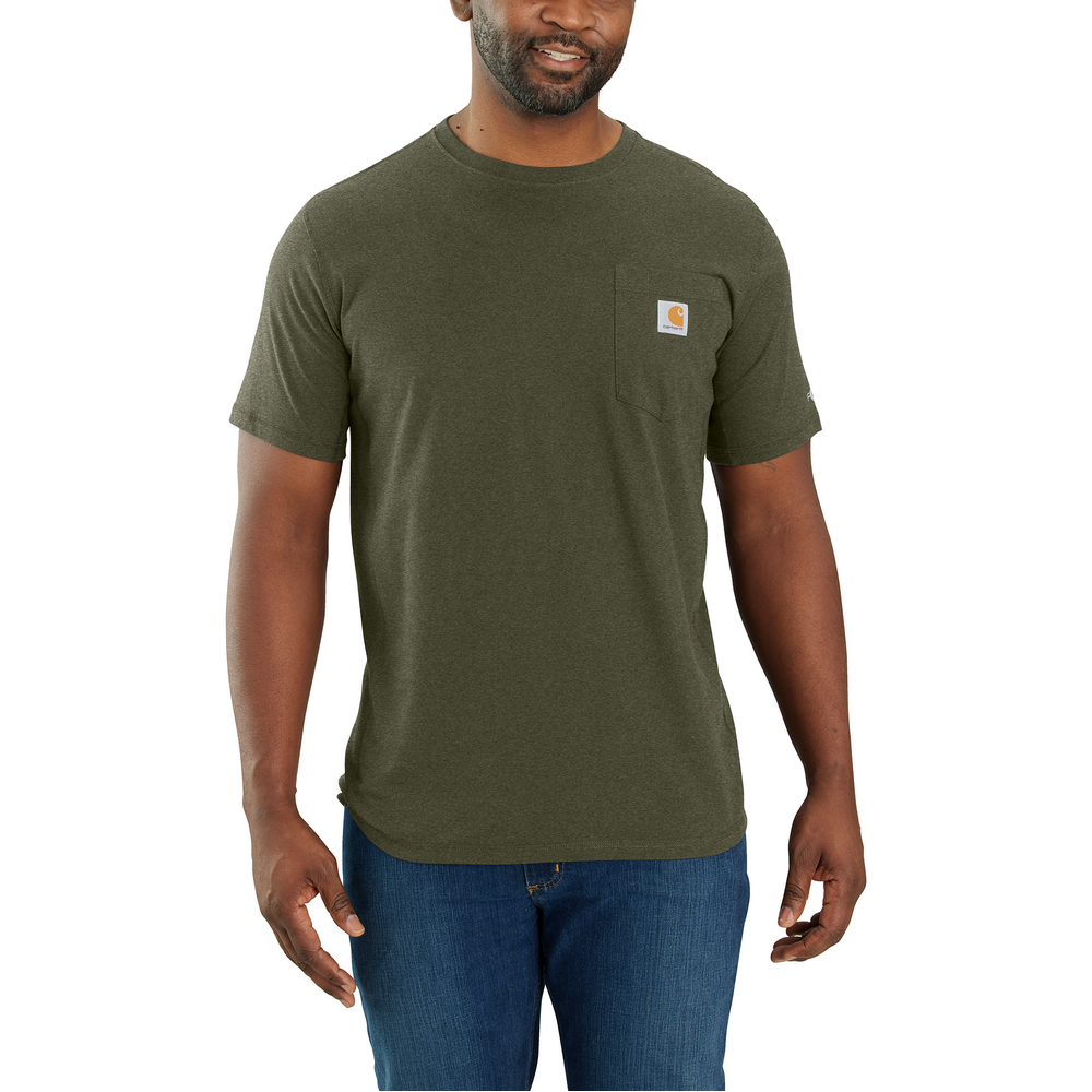 Force Relaxed Fit Midweight Short-Sleeve Pocket T-Shirt | Carhartt